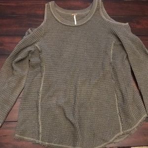 Free People Sweater -Army Green